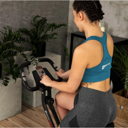 Велотренажер  Hop-Sport HS-3020X Quest X-Bike Black-Red - фото №6